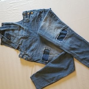 Denim Overalls